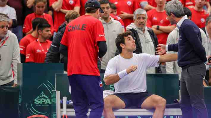 "Colisión accidental...": La Copa Davis explica descalificación de Garin y triunfo de Bélgica en las Qualifiers