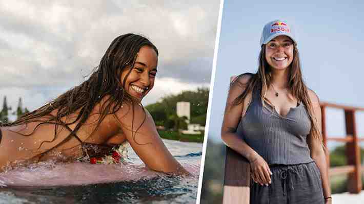 Dominique Charrier, la surfista chilena que sigue irrumpiendo y apunta a la escena internacional