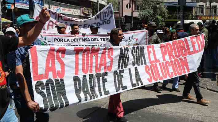 Postergan para marzo desalojo de toma de Viña: Carabineros adujo falta de personal