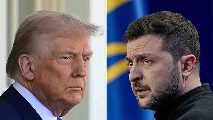 La respuesta de Trump al ser consultado por llamar "dictador" a Zelenski: "¿Yo dije eso?"