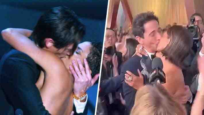 Video: Halle Berry recrea el icónico beso que le dio Adrien Brody en los Oscar 2003: "Tuve que vengarme un poco"