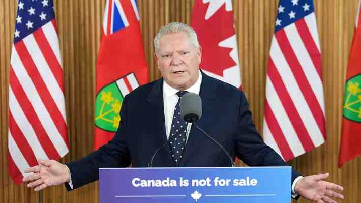 Guerra comercial: Provincia canadiense de Ontario aumenta en 25% el precio de la electricidad que vende a EE.UU.