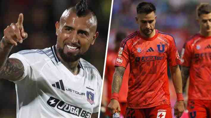 Arturo Vidal festina con el empate de la U ante Audax y lanza advertencia a los azules de cara a su participación en Copa Libertadores
