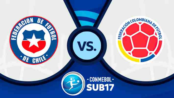 Revive la caída de Chile ante Colombia en su debut en el Sudamericano Sub 17