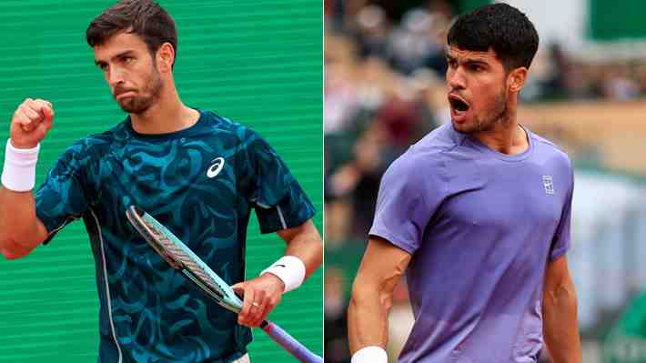 Lorenzo Musetti remonta un partidazo ante el 10 del mundo y jugará contra Carlos Alcaraz la final del Masters de Montecarlo: Mira los match points