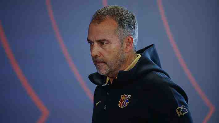 Hansi Flick, entrenador del Barcelona, explota en conferencia de prensa