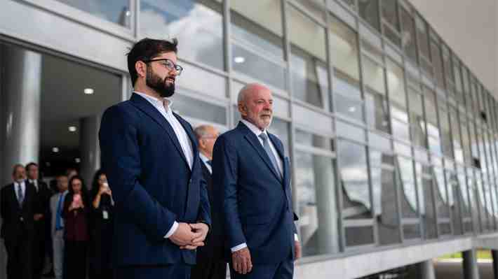 Boric se declara contra la guerra arancelaria tras cita con Lula y aboga por unión de países aliados