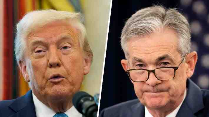 Trump disipa dudas y descarta despedir al presidente de la Fed en medio de tensiones por las tasas de interés