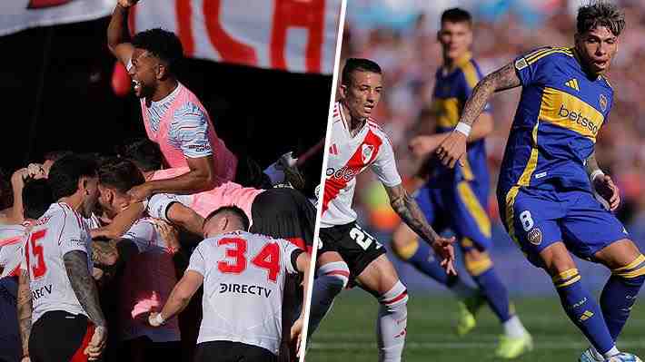 River Plate derrotó a Boca Juniors de Carlos Palacios en el Superclásico argentino