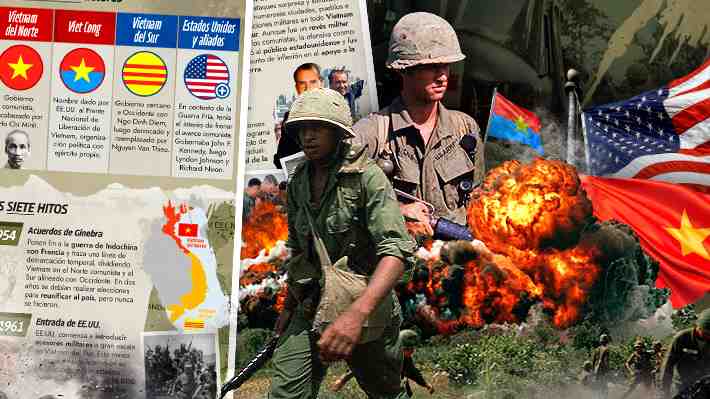 La guerra de Vietnam terminó hace medio siglo: Así fue el conflicto