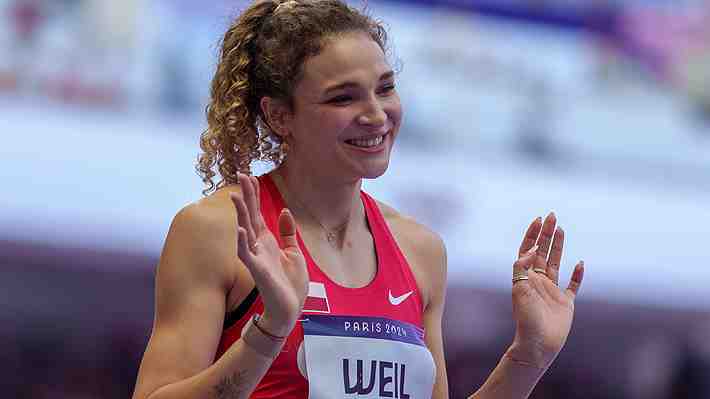 Martina Weil rompe el récord chileno de los 200 metros planos en el tradicional Orlando Guaita