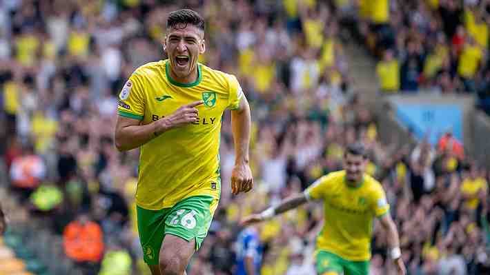 Mira los golazos de Marcelino Núñez para el triunfo del Norwich City en la Championship inglesa