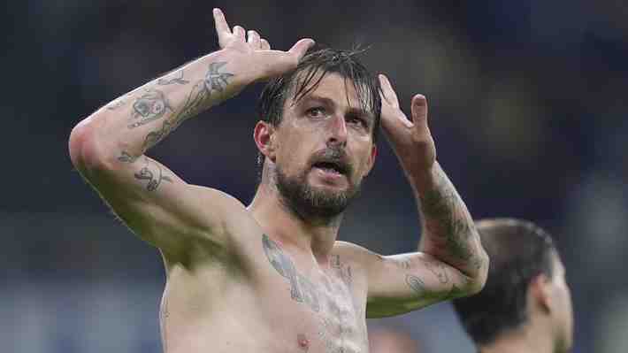 Francesco Acerbi, el "héroe" del Inter que era alcohólico, superó un cáncer y se viralizó por polémico festejo en victoria sobre el Barça