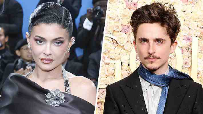 Fotos | Kylie Jenner y Timothée Chalamet avanzan en su relación: Por primera vez posaron juntos en una alfombra roja