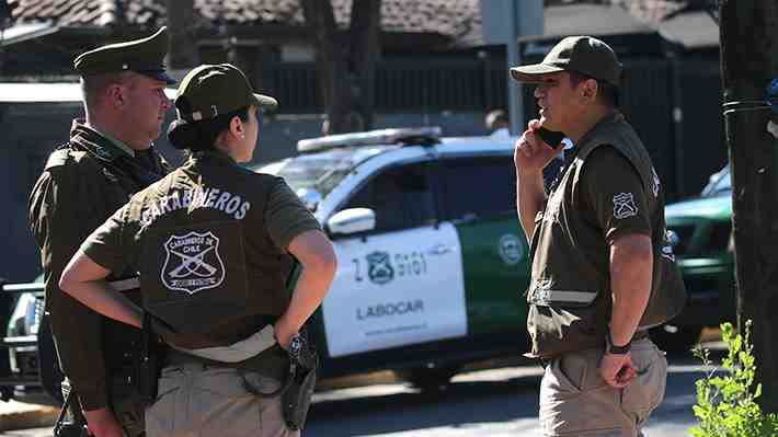 Tras persecución en Recoleta: Sujeto parapetado es abatido por Carabineros