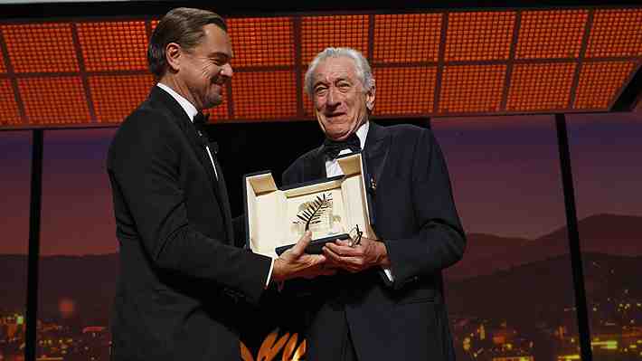 Robert De Niro recibe la Palma de Oro de Honor en Cannes: En discurso llamó a reaccionar a los ataque de Trump contra el cine