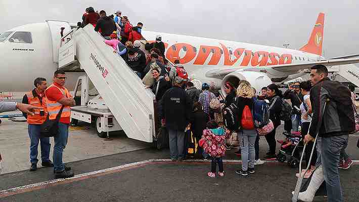 Venezuela prepara vuelos de repatriación desde Bolivia para migrantes que viven en Chile, Perú y Argentina