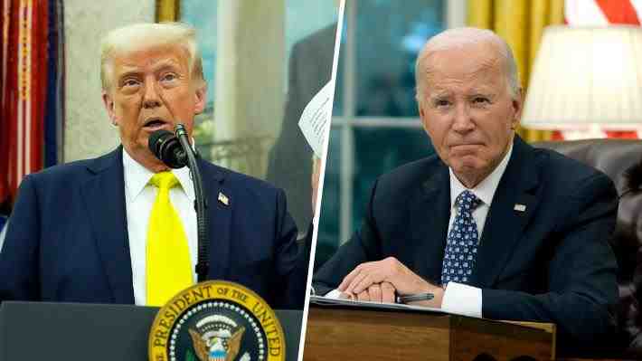 Trump reacciona al diagnóstico de cáncer de Joe Biden: "Le deseamos una pronta y exitosa recuperación"