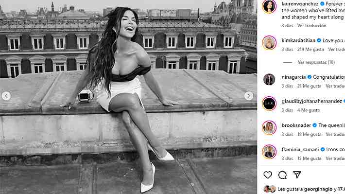 Lauren Sánchez, la novia de Jeff Bezos, celebra su despedida de soltera en París llena de lujos y excentricidades