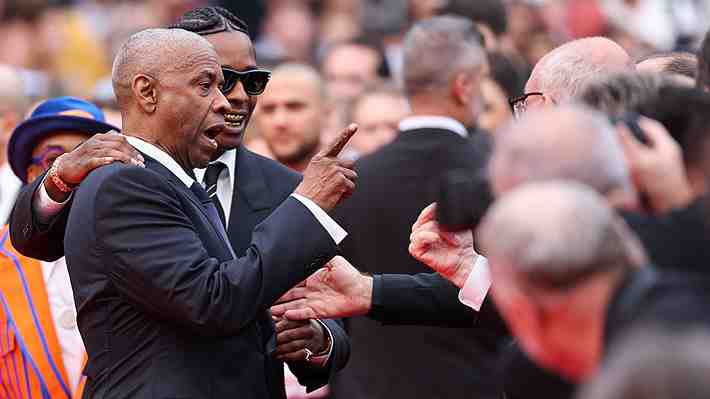 Video | Denzel Washington protagoniza altercado con fotógrafo en Cannes: "¡No me vuelvas a poner las manos encima!"