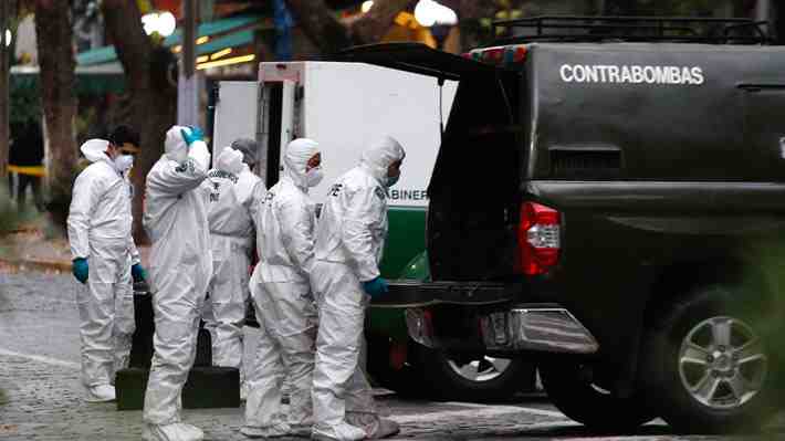 Sujeto dejó paquete a bordo de bicicleta y una hora después explotó: Detalles de bombazo en Providencia