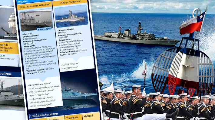 Día de las Glorias Navales: Conoce cuáles son las embarcaciones que componen la flota de la Armada de Chile