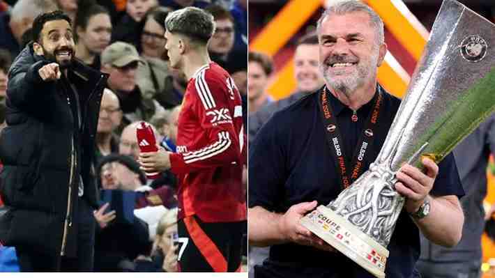 Arde la interna del United tras duro cruce entre argentino Garnacho y su DT, mientras técnico del Tottenham recuerda promesa por la que fue criticado