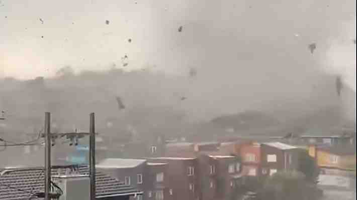 De rango moderado y con vientos de hasta 178km/h: Las características del tornado EF1 que afectó a Puerto Varas