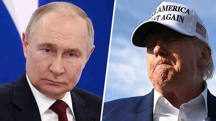 Rusia tilda de "reacción emocional" las críticas de Trump a Putin y defiende los ataques contra Ucrania