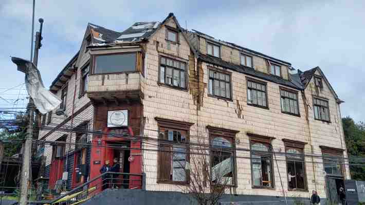 Símbolo del pasado colono de Puerto Varas: Casa Droppelmann, una gran víctima del tornado