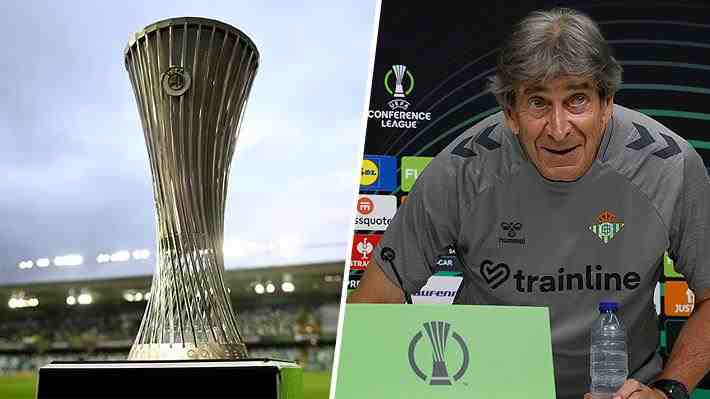Cómo es el singular trofeo de la Conference League que quiere llevarse el Betis de Pellegrini y los millones en juego