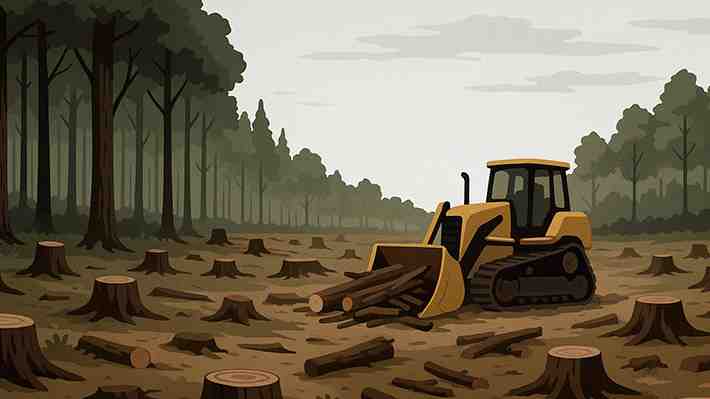 Pérdida global de árboles y bosques primarios: Cuáles son los países más afectados