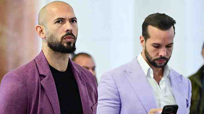 Influencer Andrew Tate y su hermano son acusados de violación y tráfico de seres humanos en Reino Unido