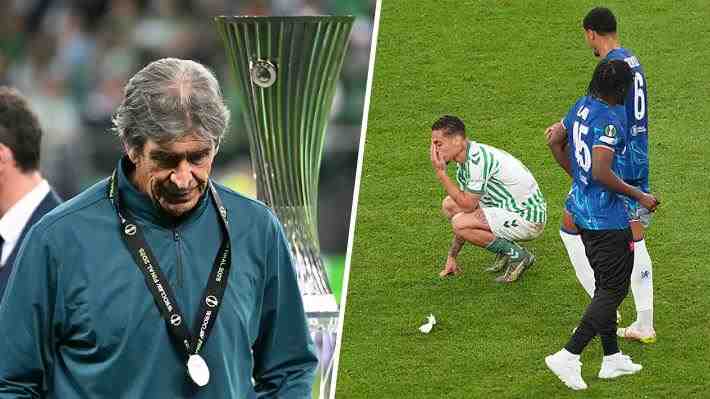 Pellegrini da la clave de la derrota en final de la Conference League y mira el llanto de los jugadores del Betis y el noble gesto del Chelsea