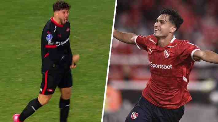 Mira los goles de Felipe Loyola y Pablo Galdames en la paliza de Independiente en la Sudamericana