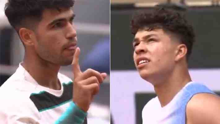 El gesto de fair play de Carlos Alcaraz del que "todo el mundo habla" en Roland Garros... Mira toda la secuencia