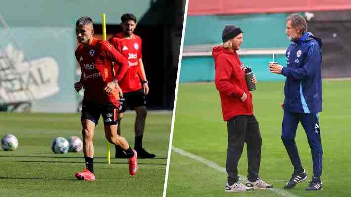La nueva baja que tendría la "Roja", el llamativo look de Gareca y el especial invitado que lo acompañó