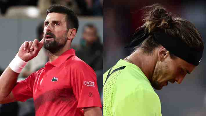 Mira el increíble puntazo que fue clave en victoria de Djokovic en Roland Garros y la queja de Zverev para explicar su derrota