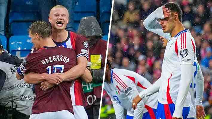 Revisa los golazos con que la Noruega de Erling Haaland bailó a la golpeada Italia por la Clasificatoria al Mundial