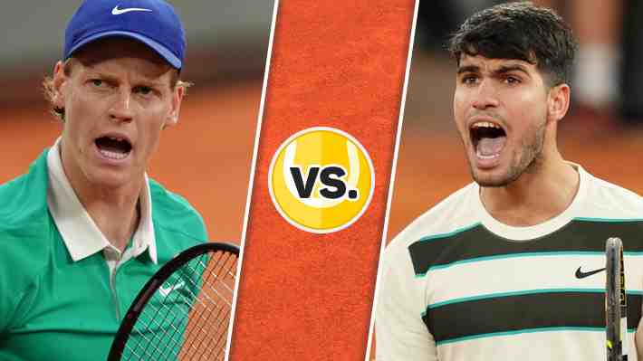 ¡En vivo! Jannik Sinner y Carlos Alcaraz juegan la final de Roland Garros