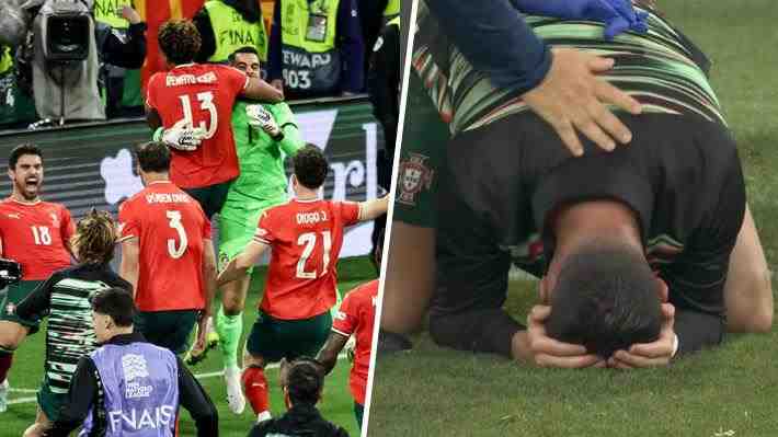 Portugal derrota a España en los penales y es campeón de la Nations League: Mira el tiro decisivo y el llanto de Cristiano