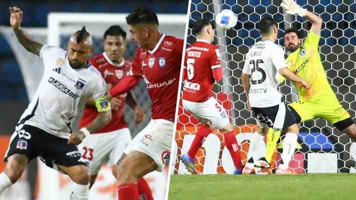 Colo Colo empata con el colista Iquique en un partido marcado por el escandaloso cruce entre Vidal y De Paul