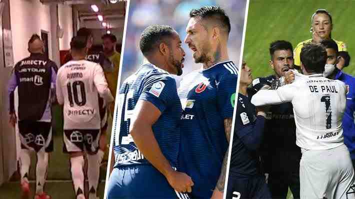 Vidal vs. De Paul, una más... Otras cinco emblemáticas peleas entre compañeros en el fútbol chileno