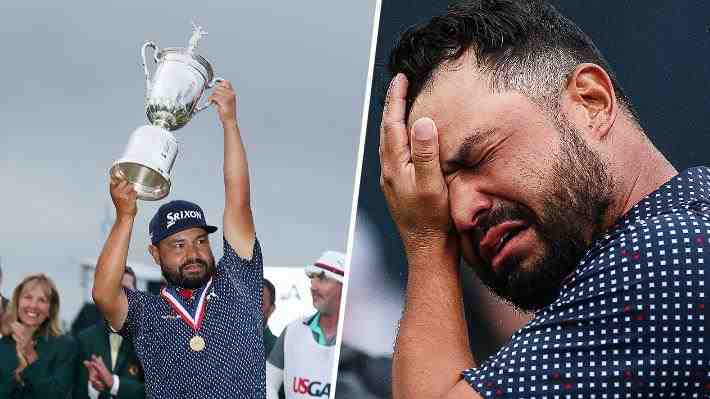 J.J. Spaun sorprendió a todos y se coronó campeón del US Open de golf