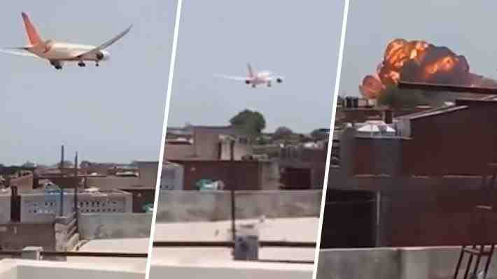 Quedó en shock: La historia del joven que grabó el video del accidente de Air India que dio la vuelta al mundo