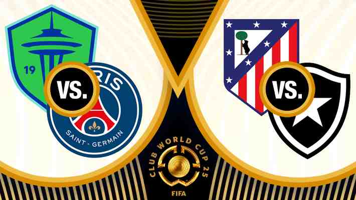 Revive la definición del Grupo B del Mundial de Clubes con el Botafogo-Atlético de Madrid y PSG-Seattle Sounders