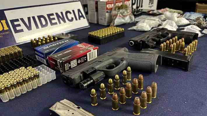PDI registra casi 2.700 "hits" de balas usadas en distintos delitos: Homicidios y tráfico los con más coincidencias