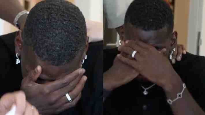 El desconsolado llanto de Paul Pogba al firmar su contrato en el Mónaco luego de estar tres años suspendido por dopaje