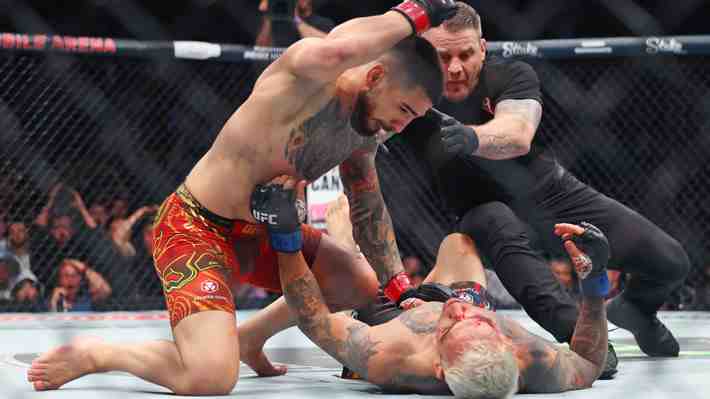 Ilia Topuria hace historia en la UFC con otro impactante nocaut: Mira las brutales imágenes