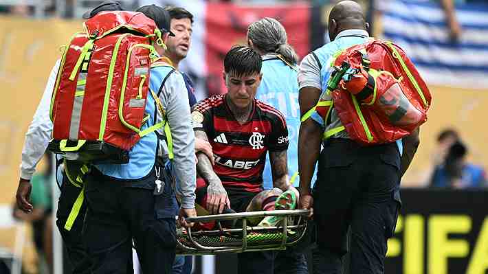 Se confirma lo peor para Erick Pulgar tras salir lesionado en el Mundial de Clubes